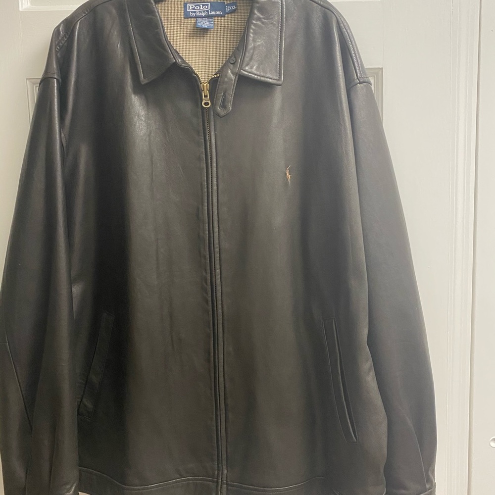 Men’s Ralph Lauren Polo Leather Jacket